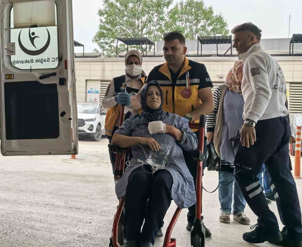 Elini Makineye Kaptırdı