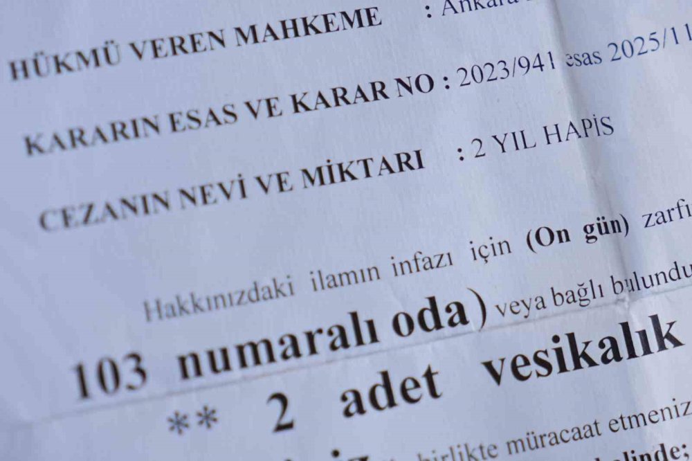Hesabına Gelen Para Yüzünden Dava Açıldı