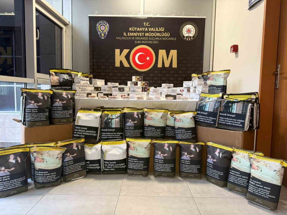 Kaçak Tütün Ve Makaron Operasyonu