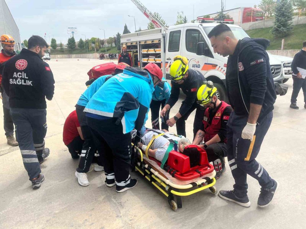 Tatbikat Gerçeği Aratmadı