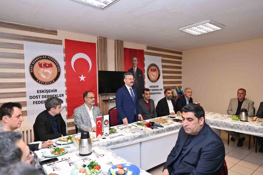 Vali Aksoy'dan Dost Dernekler Federasyonu’na Ziyaret