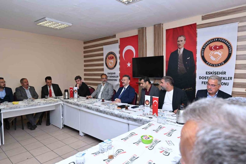 Vali Aksoy'dan Dost Dernekler Federasyonu’na Ziyaret