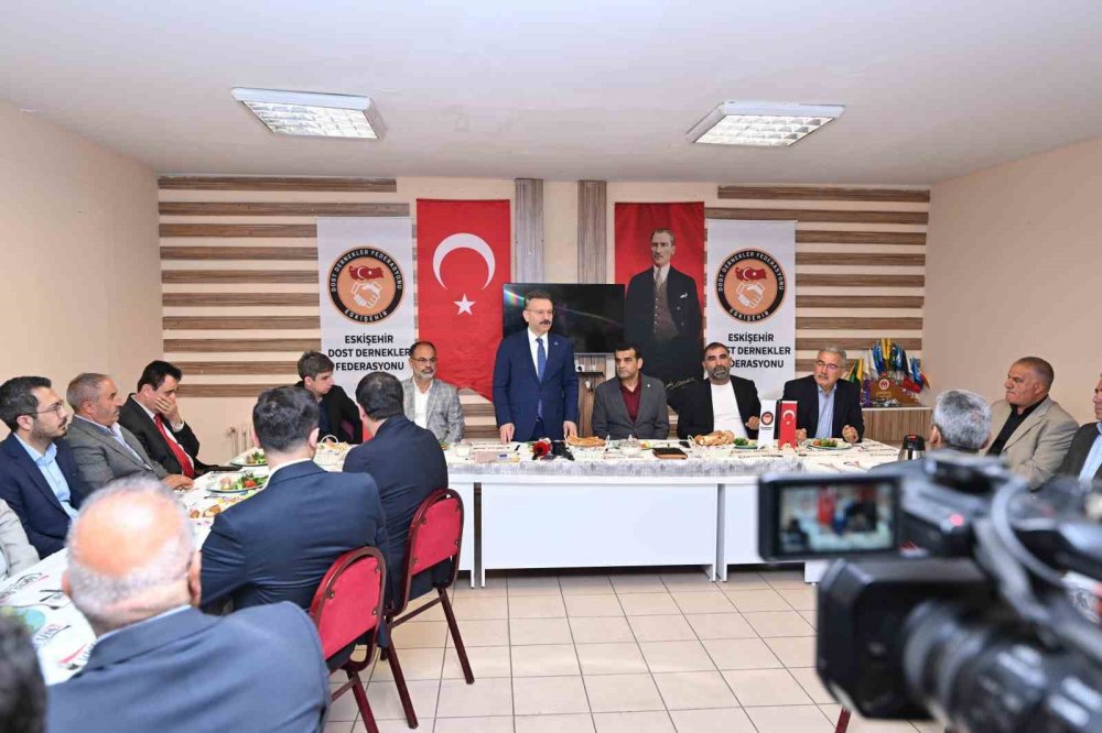 Vali Aksoy'dan Dost Dernekler Federasyonu’na Ziyaret