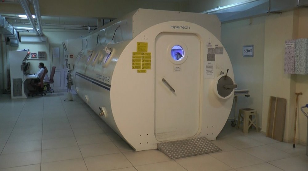 Hiperbarik Oksijen Tedavi Ünitesi  Şifa Dağıtıyor