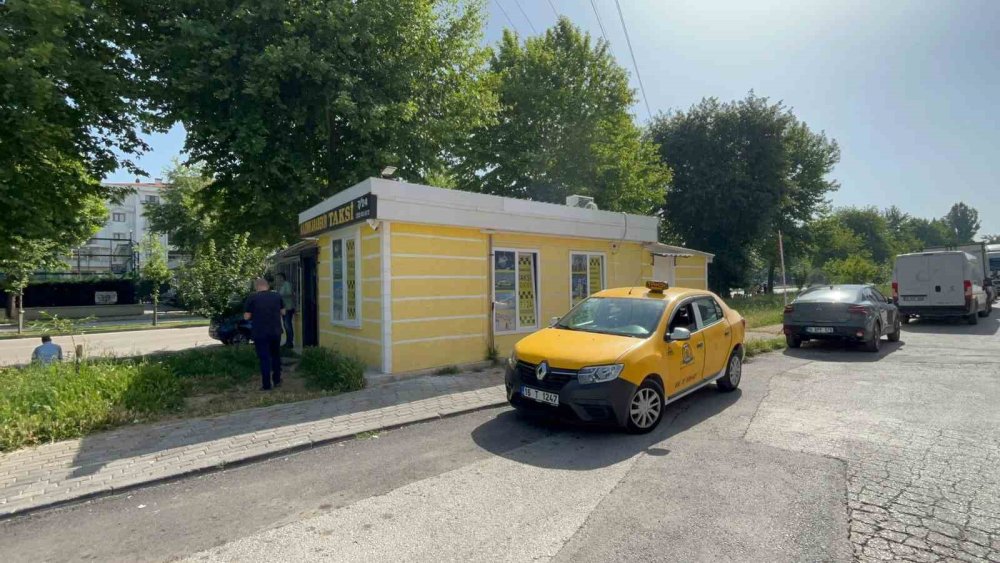 Takside Dehşet Anları Kamerada