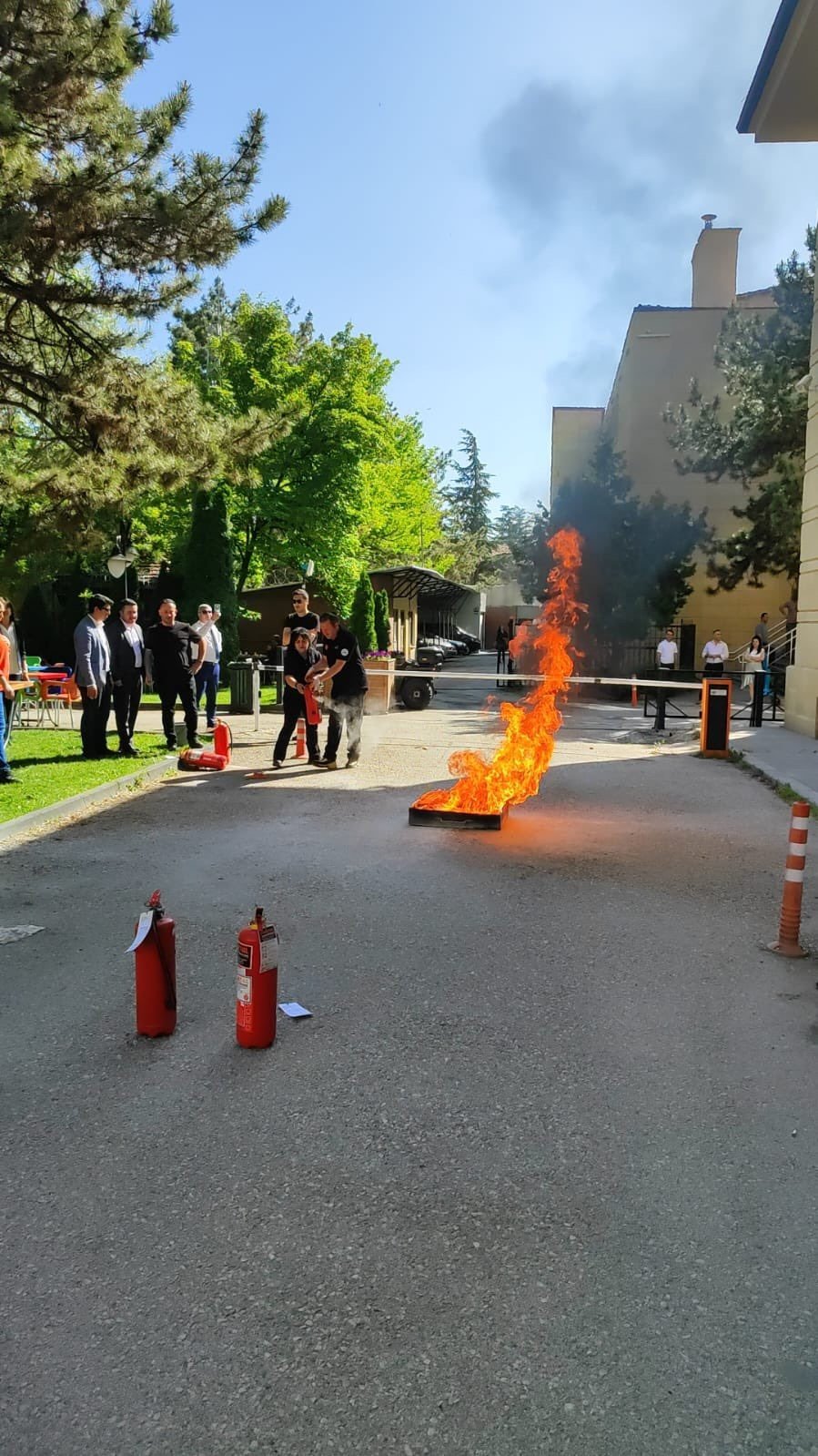 Valilik Personeline Yangın Farkındalık Eğitimi Verildi