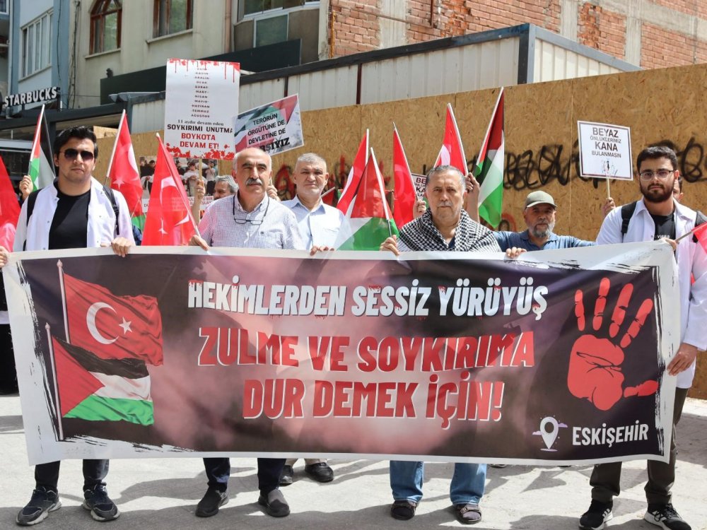 Öğrenciler Filistin İçin Yürüdü