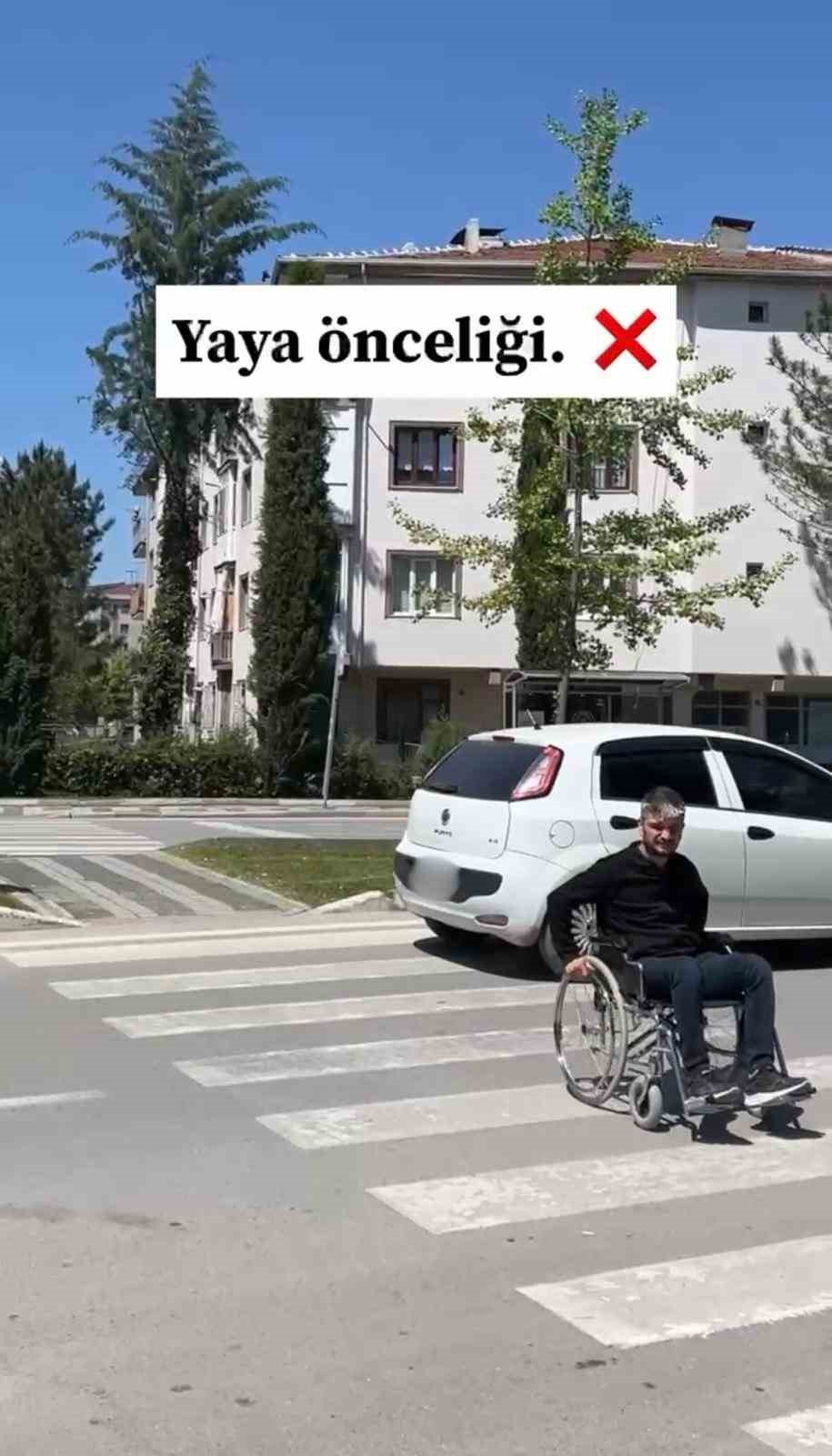 Engelli Bireylerin Trafikte Yaşadığı Zorluklar Farkındalık Videosu İle Gündeme Geldi