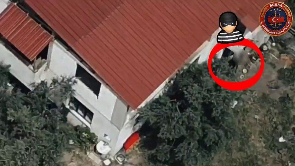 7,5 Yıl Hapisle Aranan Şahıs Kaçtı, Dron İle Takip Edilip Böyle Yakalandı