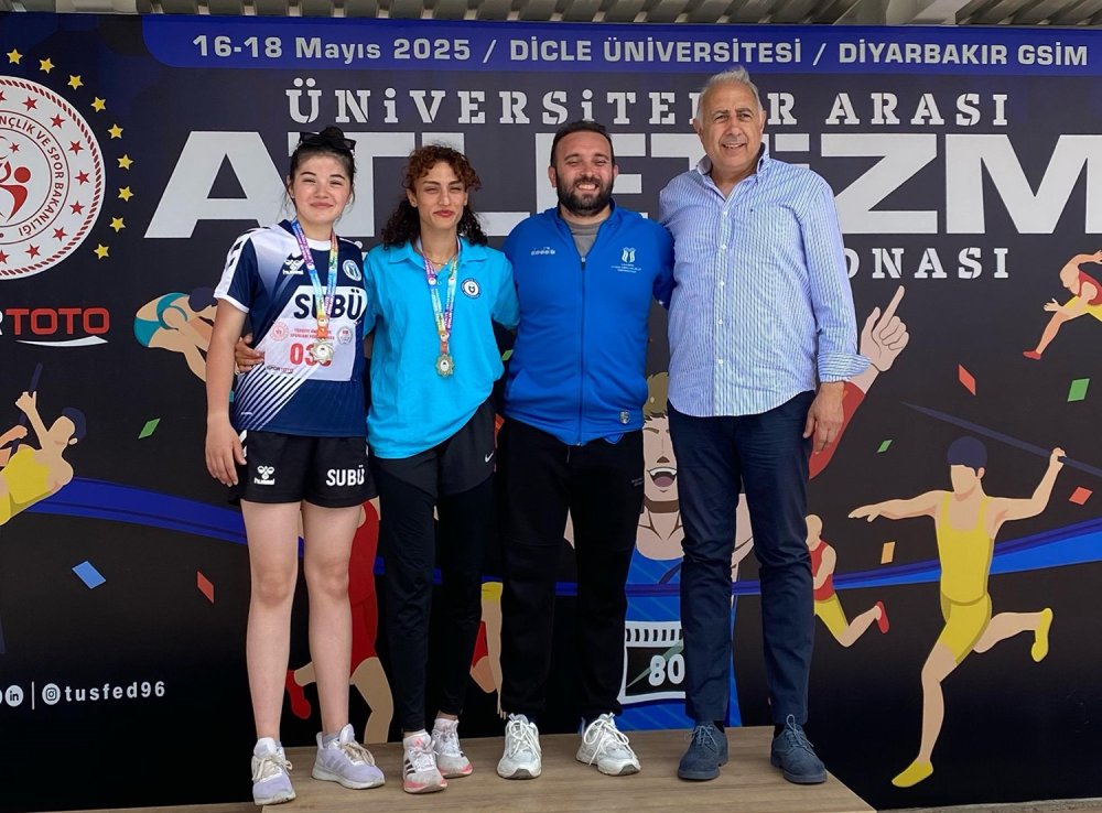 Üniversiteler Arası Atletizm Türkiye Şampiyonası’ndan Madalyalar Ve Kupa İle Döndüler