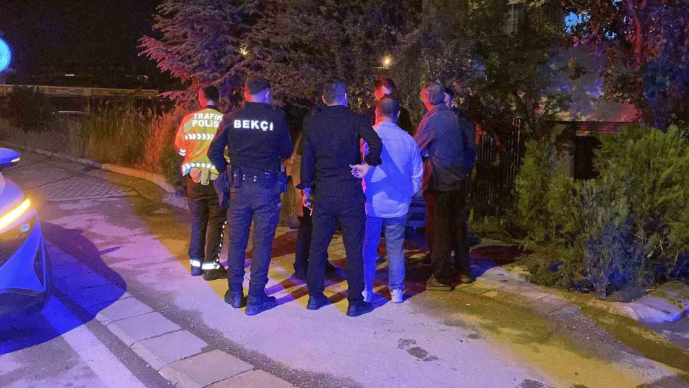 Islak Zeminde Kayan Otomobil Evin Bahçesine Daldı
