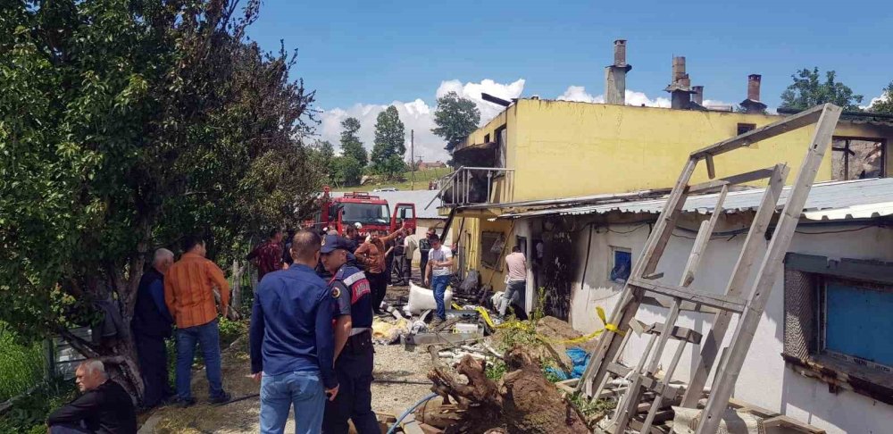 Tavuk Çiftliğinde Yangın