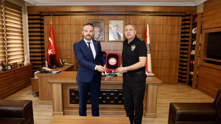 15 Temmuz Gazisi Sabahattin Çelik’ten İl Müdürü Hakan Yılmaz’a Ziyaret
