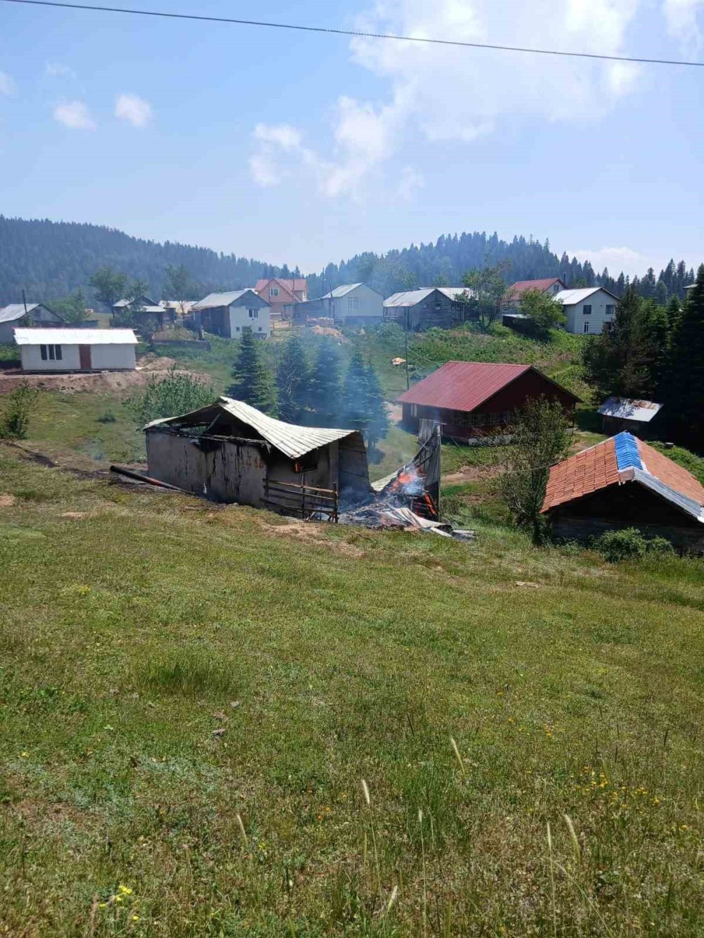 Yayla Evi Alev Alev Yandı