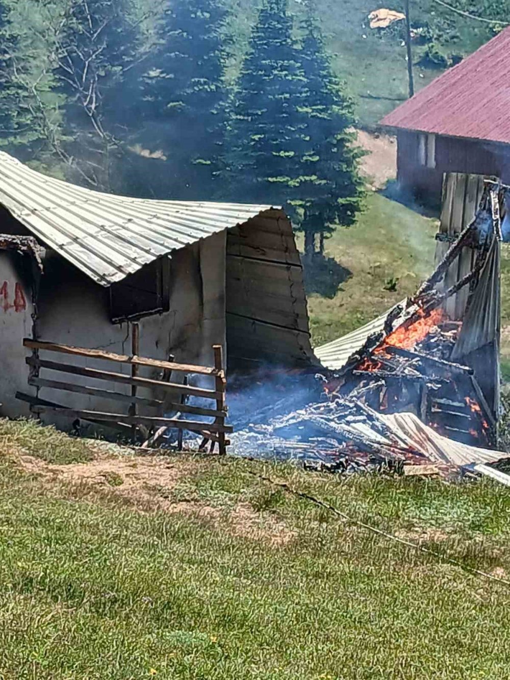 Yayla Evi Alev Alev Yandı