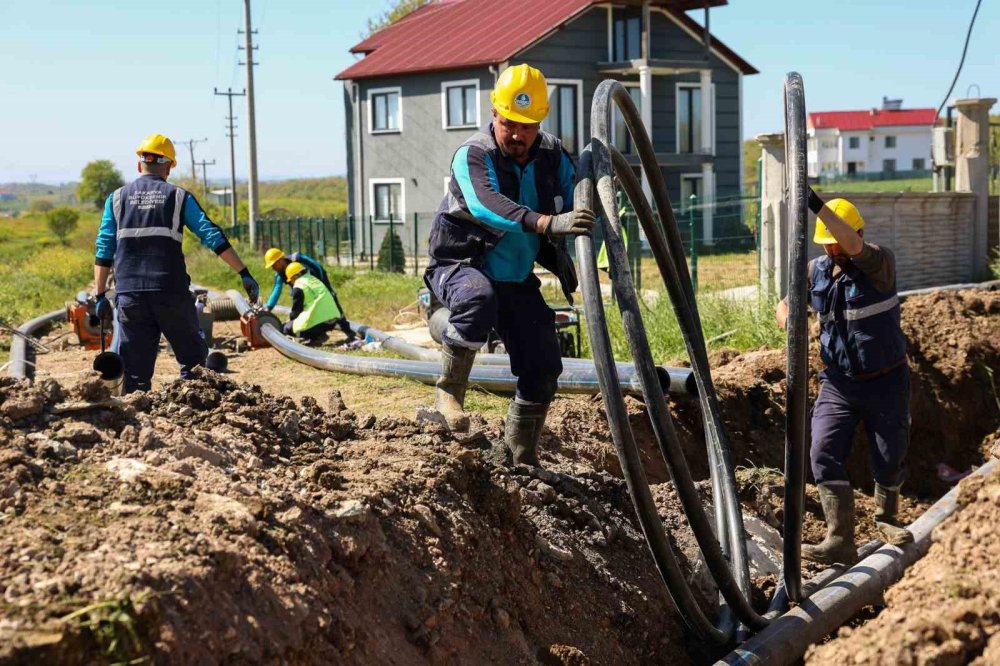 11 Kilometrelik Yeni İçme Suyu Hattı Kısa Sürede Tamamlandı