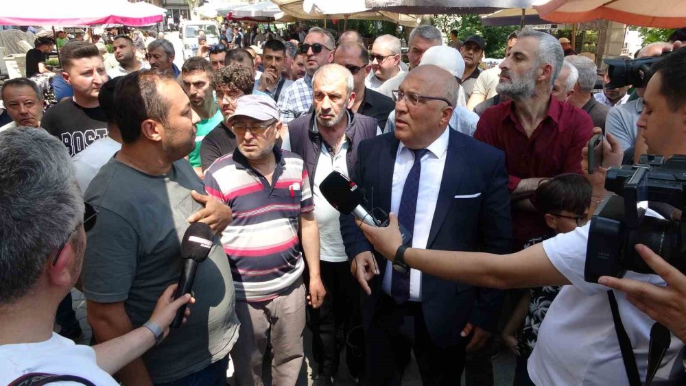 Çarşamba Pazarı’nın Kapatılmak İstenmesi Tepkiye Sebep Oldu