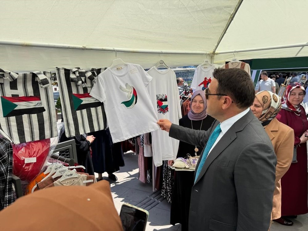Adem Projesi Kapsamında Hazırlanan El Emeği Ürünler Sergilendi