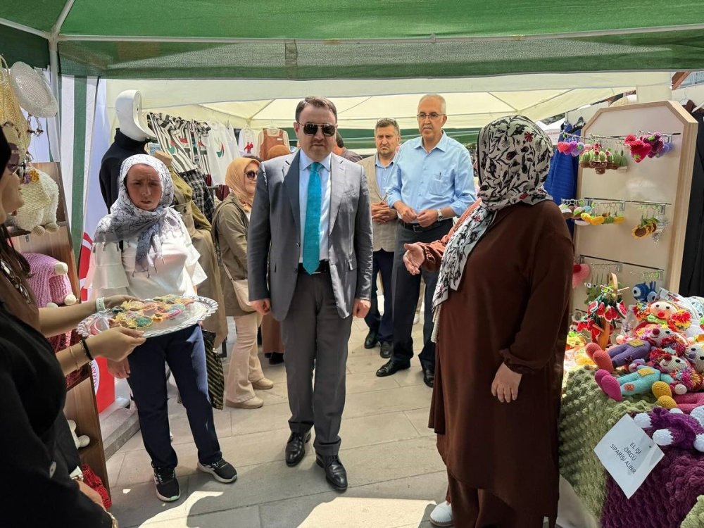 Adem Projesi Kapsamında Hazırlanan El Emeği Ürünler Sergilendi