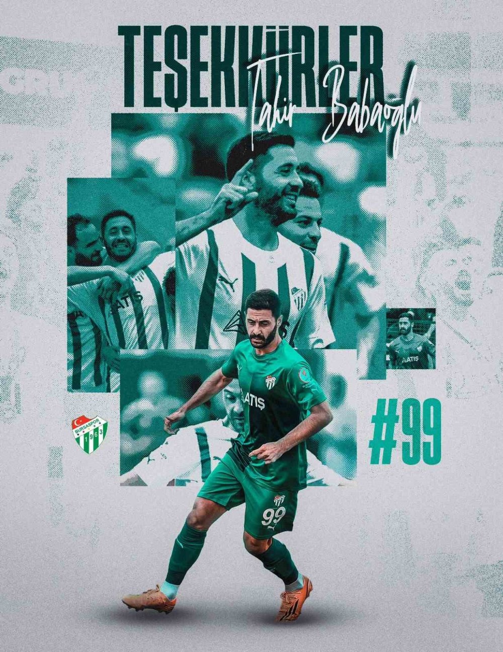 Bursaspor'da Tahir Babaoğlu İle Yollar Ayrıldı