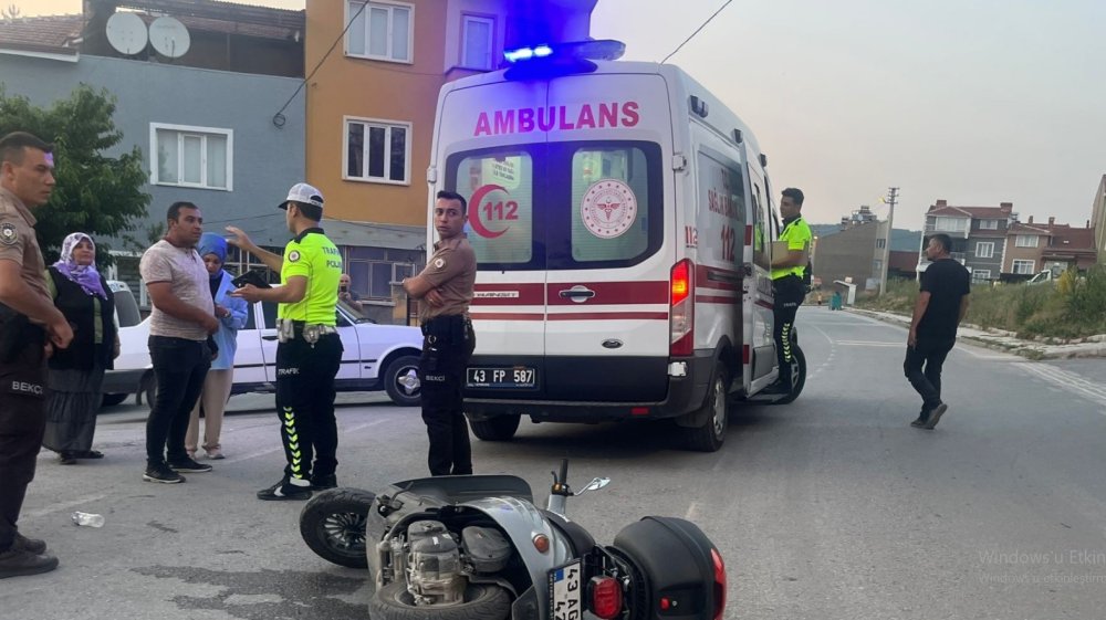 Tavşanlı’da Trafik Kazası
