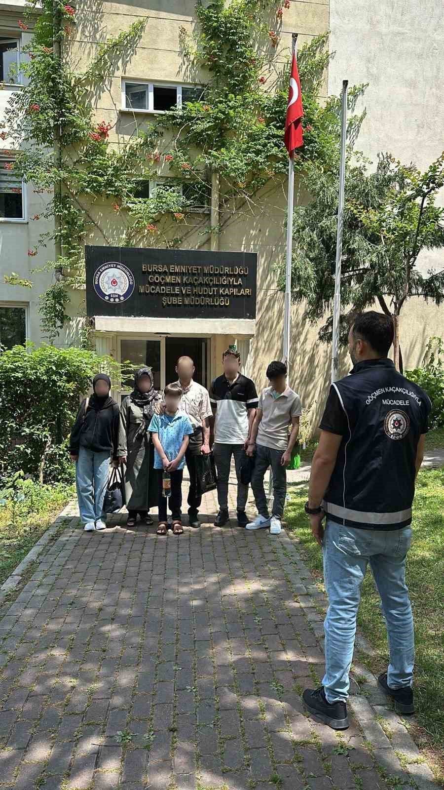 "Şok Ev" Operasyonu...7 Kaçak Göçmen Yakalandı