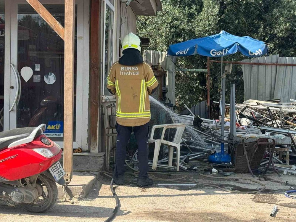 Lpg Tankı Patladı: 1 Yaralı