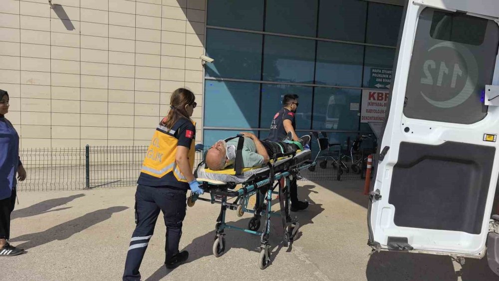 Otobüs İle Motosikletin Kazası Kameraya Yansıdı