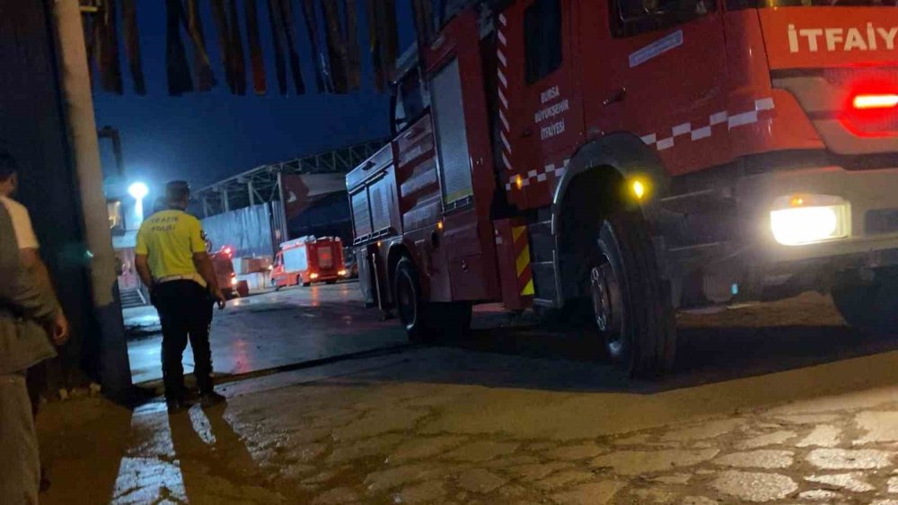 Geri Dönüşüm Tesisinde Yangın
