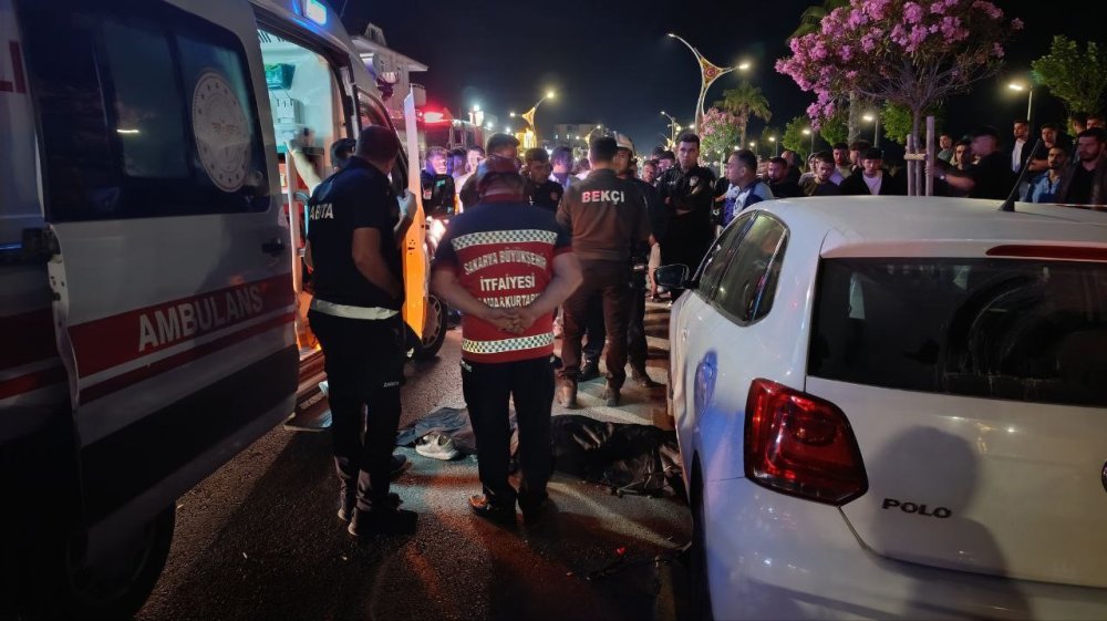 Çöp Atmaya Giden Kadına Çarpıp Olay Yerinden Kaçtı