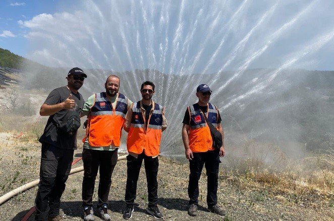 Afad Gönüllülerine Orman Yangını Eğitimi Verildi