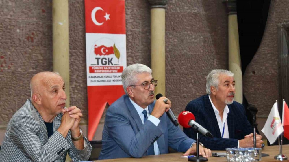 Türkiye Gazeteciler Konfederasyonu Başkanlar Kurulu Toplantısı