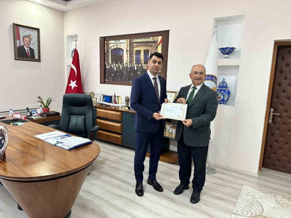 Milli Eğitim Çalışanlarına Başarı Belgesi
