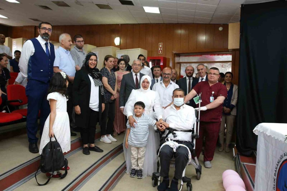 Tedavi Gördüğü Hastanede İkinci Baharını Yaşadı
