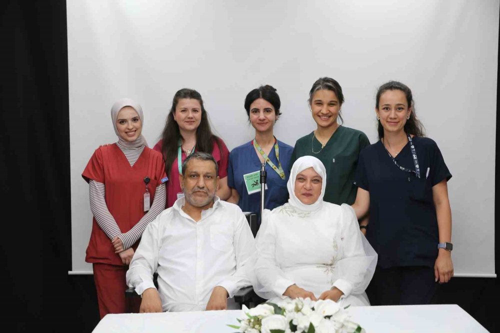 Tedavi Gördüğü Hastanede İkinci Baharını Yaşadı