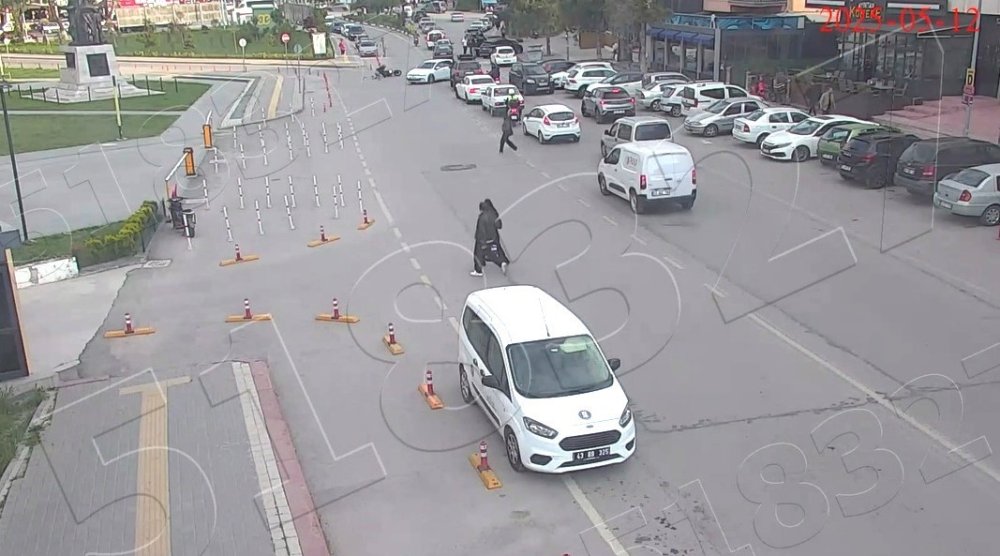 3 Ayrı Motosiklet Kazası Kameraya Yansıdı