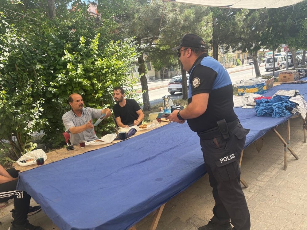 Vatandaşlar Dolandırıcılık Olaylarına Karşı Bilinçlendirildi