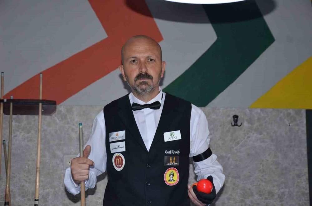 Bilardocu Murat Kiremitçi, Dünya Üçüncüsüyle Yapacağı Maça Hazırlanıyor