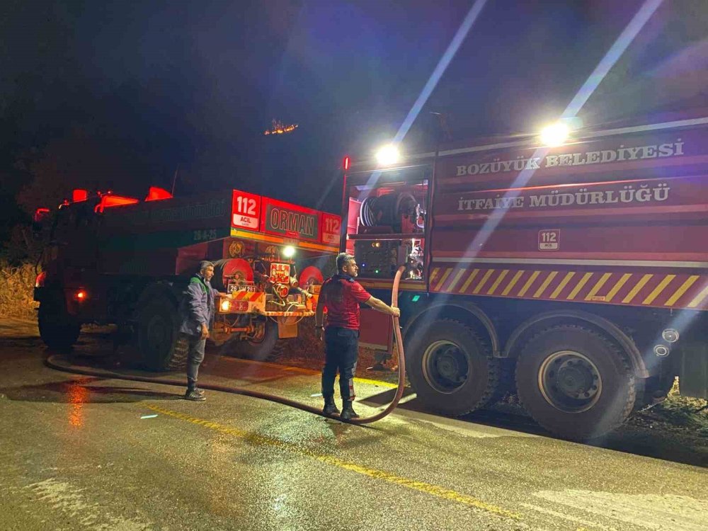 Bozüyük’ten Yangın Bölgesine Yardım