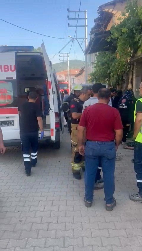 Evin Doğalgaz Hattı Patladı