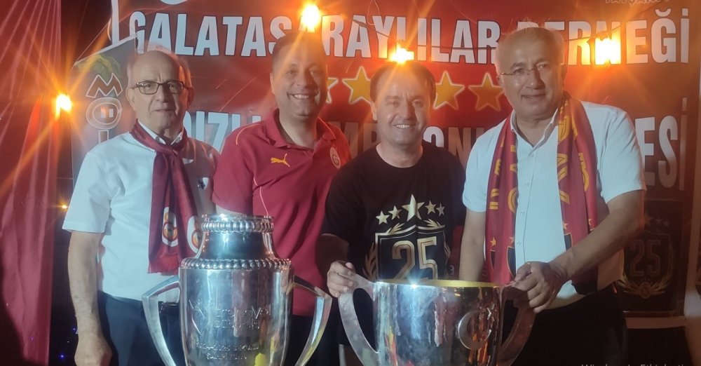 Galatasaray’ın 25. Lig Şampiyonluğu Coşkuyla Kutlandı