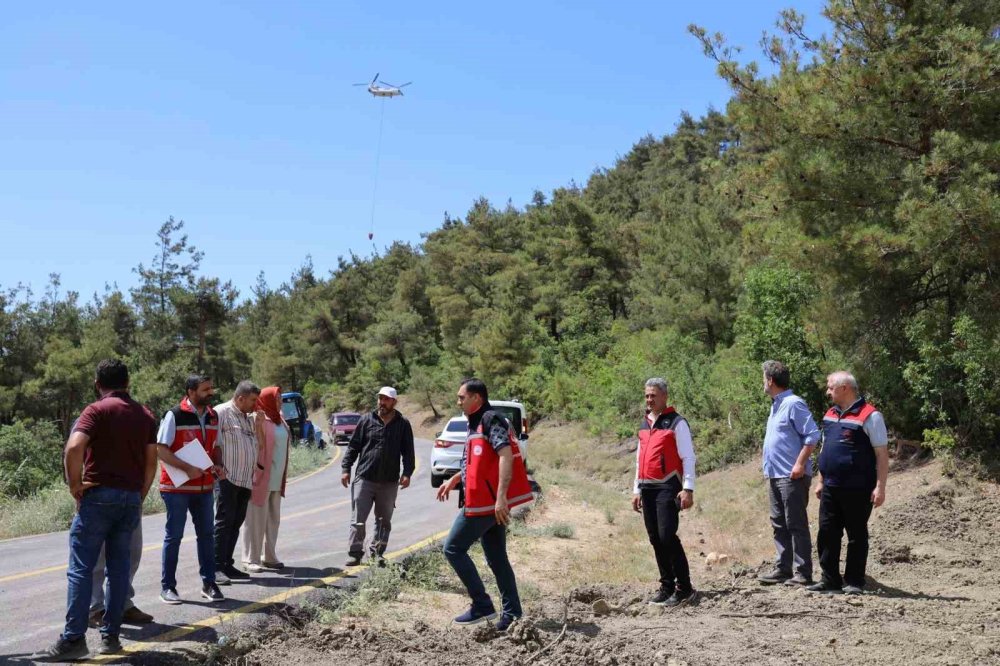 Orman Yangını Olan Köylerde Zarar Tespiti Çalışmaları Hız Kesmeden Devam Ediyor