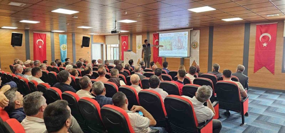 Orman Ve Ziraat Yangınlarına Karşı Bilgilendirme Eğitimi Verildi