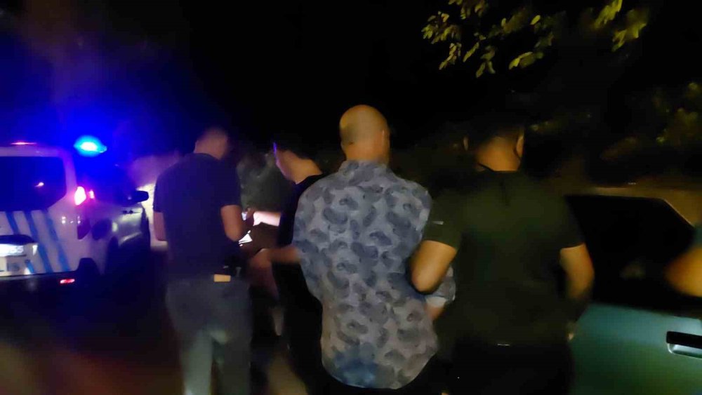 Yakalandığı araç çalıntı çıktı