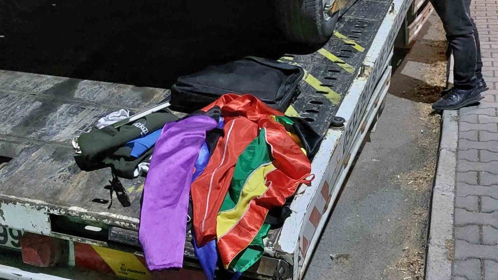 Yakalandığı araç çalıntı çıktı