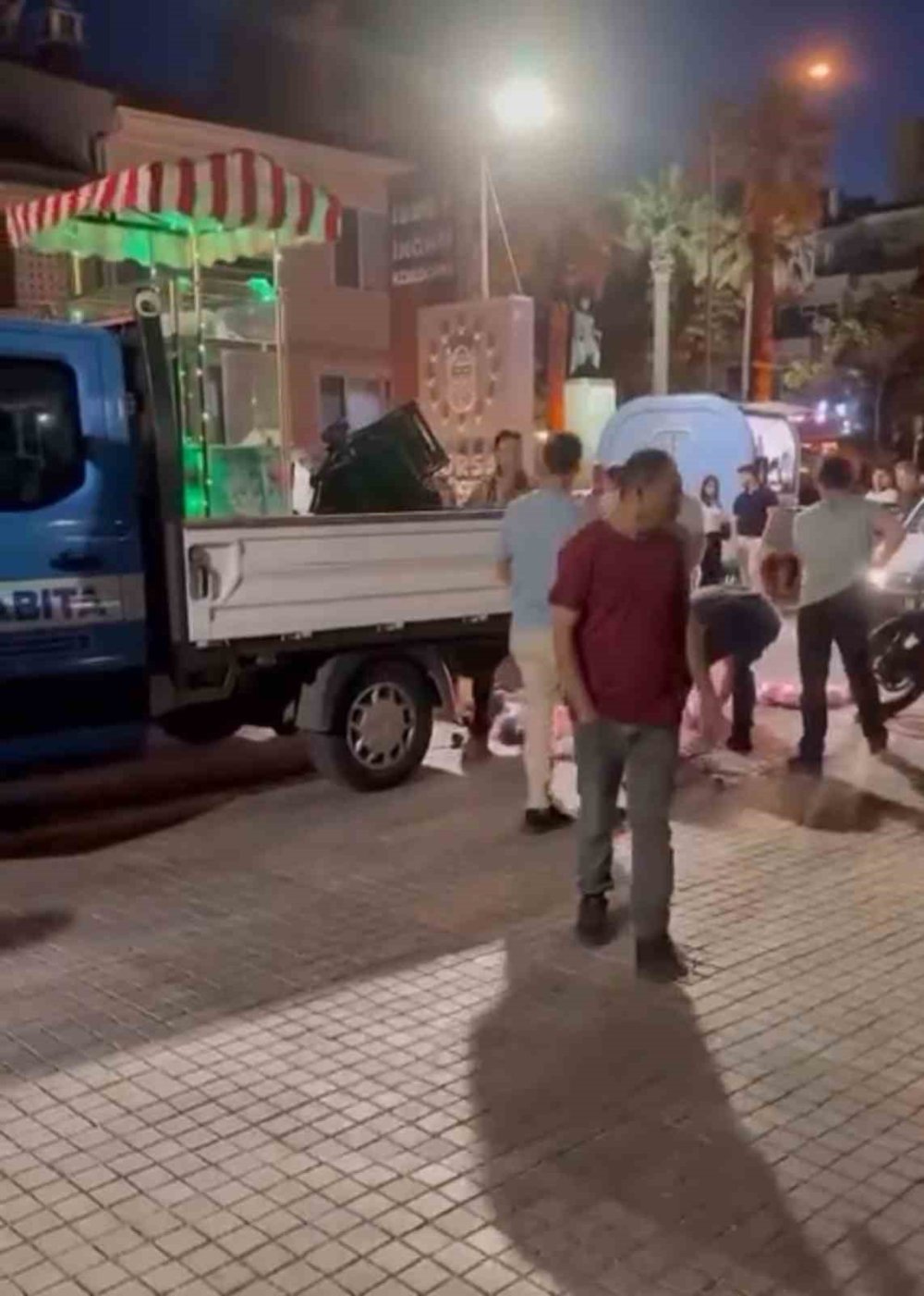 Seyyar Satıcılar İle Zabıta Arasında Gerginlik