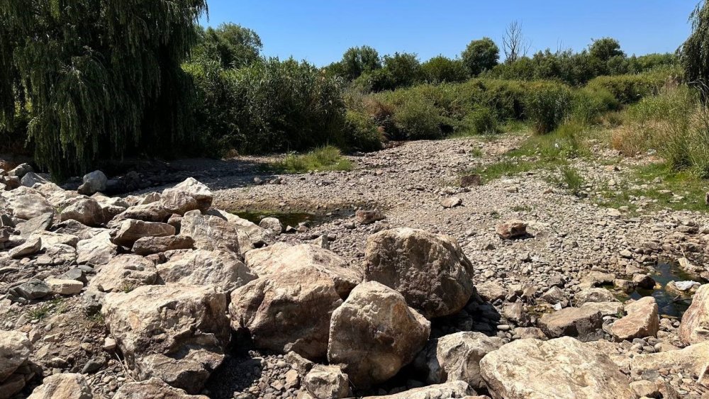 Çakırca Deresi Kurudu, Göl Çekilmeye Başladı