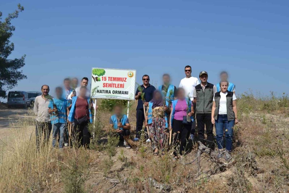 Hükümlüler, 15 Temmuz Şehitleri Anısına Fidanları Toprakla Buluşturdu