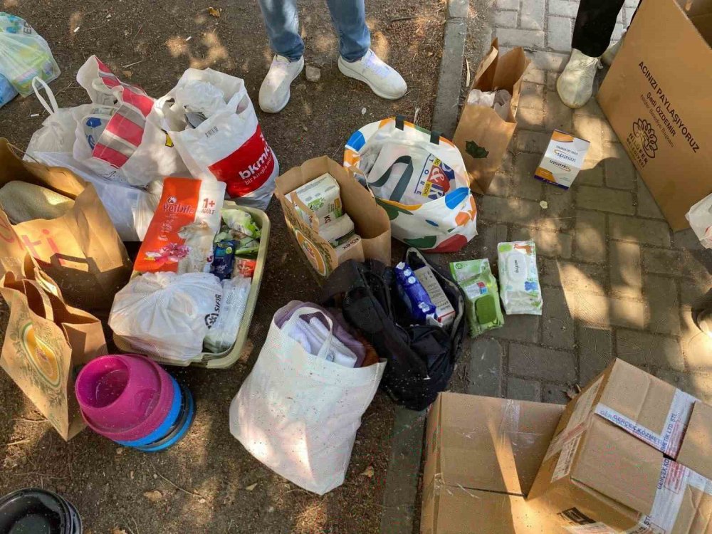 Yangından Etkilenen Hayvanlara, Bursalılar Destek Verdi