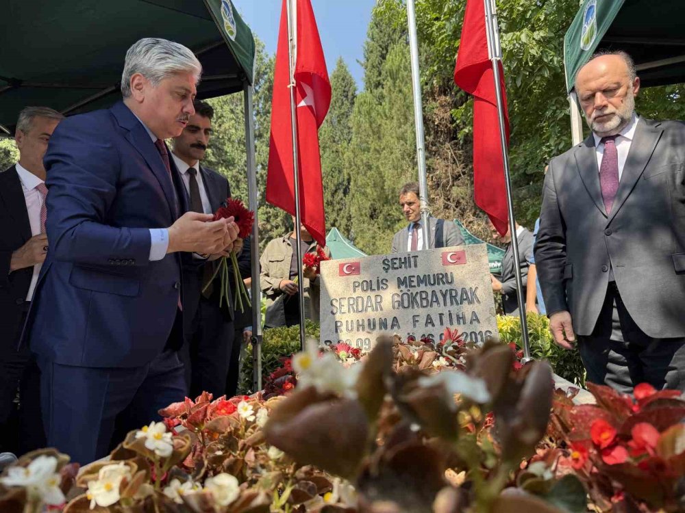 15 Temmuz Şehidi, 9’uncu Yıl Dönümünde Mezarı Başında Anıldı